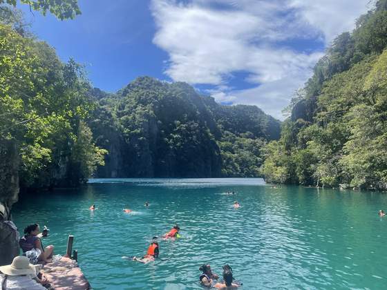 Fresh capture of a lagoon under review